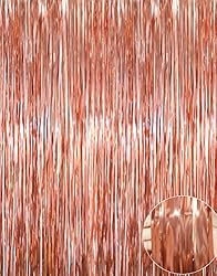 GOER 3.2 ft x 9.8 ft Metallic Tinsel Foil Fringe