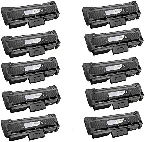 10-Pack Compatible MLT-D116L High Yield Toner For Samsung 116L SL-M2625D, SL-M2825DW, SL-M2875FD, SL-M2875FW