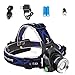 Diateklity Super Bright LED Headlamp Headlight Flashlight with Zoomable 3 Modes, XM-L CREE T6 LED 1000 Lumens, Hands-Free Headlight with Rechargeable Batteries for Biking Camping Hunting Running Rainy