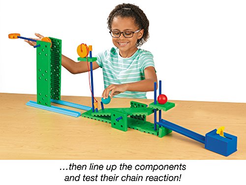 Lakeshore Create-A-Chain Reaction STEM Kit - Gr. 3-5 - 143-Piece Set