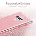 ESR Makeup Glitter Case Compatible for Samsung Galaxy Note 9, Glitter Sparkle Bling Case Protective Cover [Three Layer][Supports Wireless Charging] for Galaxy Note 9 6.4 inch, Rose Gold