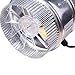 Growtent Garden 4 Inch Inline Booster Vent 420 CFM Duct Fan for Air Exhaust and Intake Improving air Circulation with 6.6' Grounded Power Cord (Low Noise)