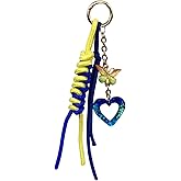 Leanoria Rope Keychain for Purse Women's Keyring Charms Decorative Accessories for Bag