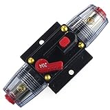 BesskyÂ® 12V Audio Stereo Circuit Breaker Replace Fuse - Car Auto Accessory DC 20A