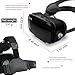 ETVR 3D Virtual Reality Headset with Remote Controller for 3D Movies and VR Games, VR Headset with Adjustable Straps, Eye Care System for iPhone and Android 4.7