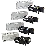 Xerox 106R02756, 106R02757, 106R02758, 106R02759 Phaser 6022 WC  6027 Standard Yield Toner Cartridge Set