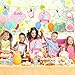 Blulu Pink Elephant Baby Shower Decoration Set Pink Elephant Centerpiece Sticks Birthday Party Table Toppers for Boy Girl Birthday Party Supplies, Double Side Printed, 24 Pack