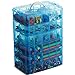 LifeSmart USA Stackable Storage Container Blue 60 Adjustable Compartments Compatible with Lego Dimensions Shopkins Littlest Pet Shop Arts and Crafts and More (Standard 6 Tier)