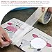 XFasten Filament Duct Tape, Transparent, 2 Inches x 30 Yards, Extreme Fiberglass Reinforced Cross Strapping Tape