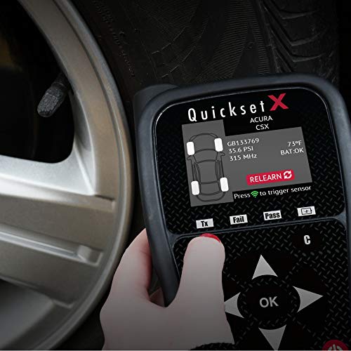 ATEQ Quickset X TPMS Activation and ECU Reset Tool Includes OBD Cable