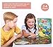 Dino Land Fun, Exciting Dinosaur Games for Girls & Boys Ages 6 and Up. 2-4 Players Vie to Grow Baby Dino Fastest. Educational Family Activity Promotes Problem Solving, Strategy, Social Skills