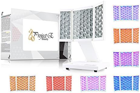 Project E Beauty Foldable LED Light Photon Therapy Anti-aging Facial Salon Skin Care Treatment Machine