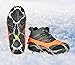 Uelfbaby Crampons Ice Snow Grips Traction Cleats System Safe Protect for Walking, Jogging, or Hiking on Snow and Ice