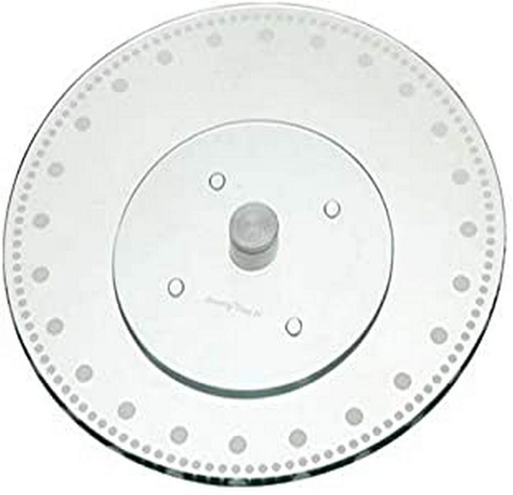 KitchenCraft Sweetly Does It Turntable Cake Stand, Gift Box, Glass, 3 cm