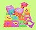 Poco Divo 36 Tiles EVA Foam Rainbow Letters and Numbers Puzzle Play Mat