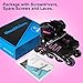 Woolitime Sports Adjustable Blades Roller Skates for Girls and Kids with Featuring All Illuminating Wheels, Safe and Durable Inline Skates, Fashionable Roller Skates for Women, Youth and Adults