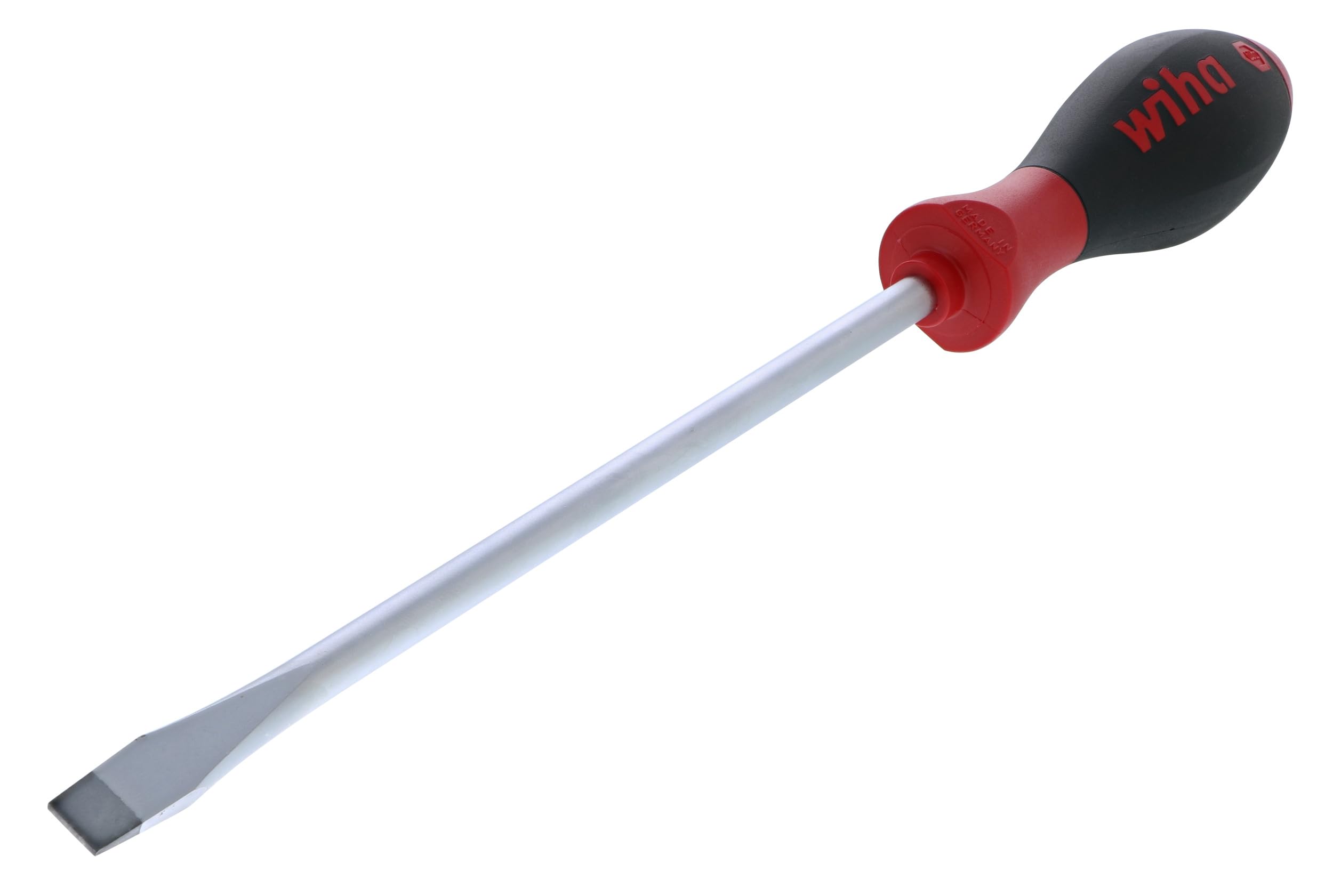 Wiha 10.0 x 200mm Soft Finish Slotted Screwdriver — image 1