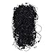 950pcs Hang Tag Polyester String Snap Lock Pin Loop Fastener Hook Ties Easy and Fast to Attach, 7 Inch Long Block (Black)