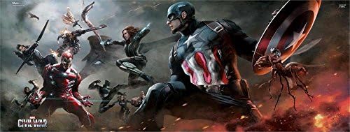 Captain America Civil War (Divided) MightyPrint Wall Art Next Generation Premium Print