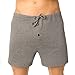 Cottonique Men's Drawstring Loose Boxer Shorts (L/XL, Melange)