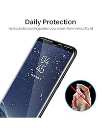 LK - Protector de pantalla para Samsung Galaxy S8 Plus (3 unidades)