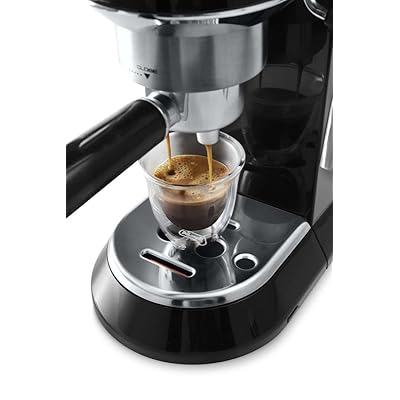 Buy De Longhi Dedica Coffee Machine Ec680 Bk 15 Bar Espresso Pump Black By De Longhi Online In Turkey B00ezbtrdq