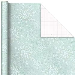 Hallmark Pink Christmas Wrapping Paper with Cut