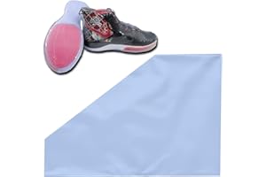 VOWCAROL Shoe Shrink Wrap Bags,18x11 inches Sneaker Shrink Wraps Fits up to Men Size 15, Effectively Avoid Sole Yellowing and Keep Dust Away, Large Shoes Protector (50 pcs)