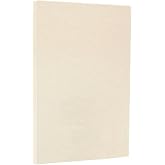 JAM PAPER Legal Parchment 65lb Cardstock - 8.5 x 14 Coverstock - 176 gsm - Natural Parchment - 50 Sheets/Pack
