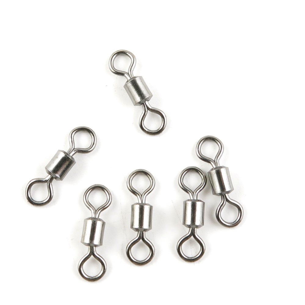 1060 釣りスイベルタックルフライソリッドクリップ一括ロット卸売supplies Kg Rollingテスト75 B014z5una2 K0699 スイベルスナップ 最安値