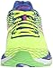ASICS Women's Gel-Nimbus 18 Running Shoe, Flash Yellow/Pink Glow/Asics Blue, 6 M US