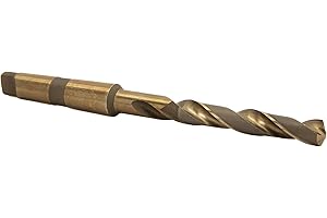 Drill America 5/8" High Speed Steel 2MT Cobalt Steel Taper Shank Drill Bit, DWDTS Series