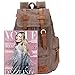 Canvas Backpack Rucksack BESTOPE Backpack Rucksack Unisex Canvas Backpack Vintage Casual School Hiking Travel Backpack with Leather Strap (Amy Green)
