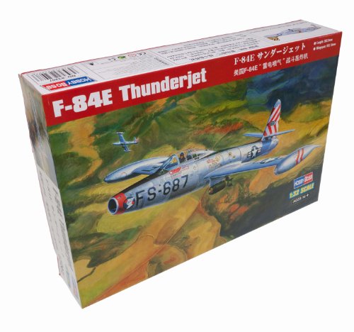 Hobby Boss F-84E Thunderjet Airplane Model Building Kit