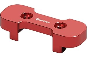 Bevinsee Billet Aluminum Transmission Mount Insert Compatible with B9 B9.5 A4 A5 Allroad 2.0t TFSI S4 S5 SQ5 3.0t TFSI Red
