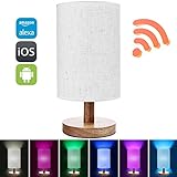 Cyber Monday Prime Sale Deals Day 2017-Christmas Lights Wifi Smart Table Lamp Led Light Bulbs Compatible With Alexa And Google Home,Table Lamp Dimmable Multicolored Color Changing Party Lights Bulb