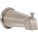 Gerber Plumbing Single Wall Mount Tub Spout with Diverter Lavatory Faucet