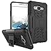 Galaxy J2 Prime Case, Galaxy Grand Prime Plus Case, Lacass [Shockproof] Tough Rugged Dual Layer Protector Hybrid Case Cover with Kickstand for Samsung Galaxy J2 Prime/SM-G532 - Black
