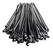 Black Zip Ties 500 Pack Cable Ties 11 Inch – Multi-Purpose Self-Locking Nylon Wire Ties with 50 Lbs Tensile Strength – Cable Management Ties for Outdoor & Indoor