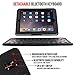 Alpatronix iPad Mini Case with Keyboard KX101 Leather iPad Cover w/Removable Wireless Bluetooth Keyboard Compatible w/Apple iPad Mini 5 (2019) 4/3/2/1 (Not for iPad Pro or iPad Air) - Black