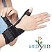 MEDIZED Arthritis Thumb Splint Adjustable Thumb Support with Fastening Straps Thumb Stabilizer Perfect for Treating Arthritis, Sprains, Strains, Trigger Thumb (Right Hand)