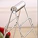 ST park Stainless Steel Foldable Dish Plate Clip Tong， Hot Pot Dish Plate Clip