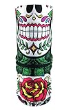 Festie Fever Day of the Dead Skull Rave Bandana Multifunctional Seamless Mask