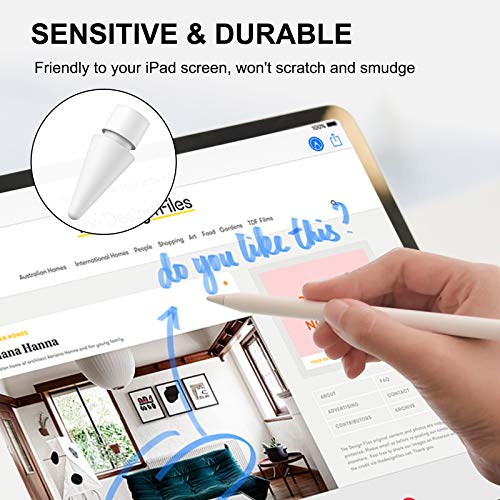 Pen Tips for Apple Pencil, NTHJOYS Replacement Tips Compatible with