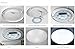 Ledytech 12w Ceiling Fan Light Retrofit Kit, Led Ceiling Light Fixtures Circle Annular Round Replacement Board Bulb Warmwhite 3000-3500k 1-Pack (Warmwhite 3000-3500k)