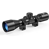 CVLIFE 4x32 Compact Rifle Scope Crosshair Optics Hunting Scope