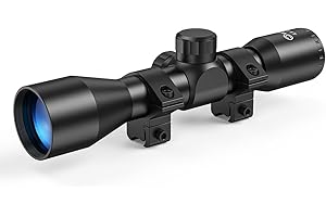 CVLIFE 4x32 Compact Rifle Scope Crosshair Optics Hunting Scope