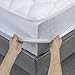 Pillowtop Mattress Pad with Fitted Skirt - Extra Plush Topper Found in Marriott Hotels - Made in the USA, Twin