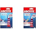 Loctite Threadlocker Blue 242 Nut/Bolt Locker & Threadlocker Red 271 Red 0.2 fl oz, 1 Tube