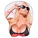 Jesse Jane Boob Mouse Pad with Gel Wrist Support